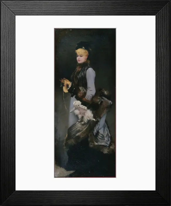 Framed Print : Splendour, c1874. Creator: Ernest-Ange Duez Framed Print : Splendour, c1874. Creator: Ernest-Ange Duez