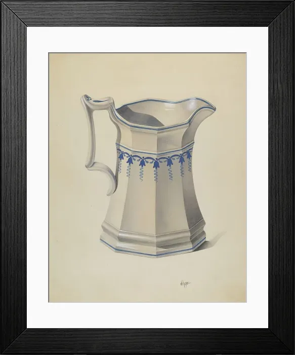 Framed Print : Water Pitcher, c. 1936. Creator: Edward White Framed Print : Water Pitcher, c. 1936. Creator: Edward White