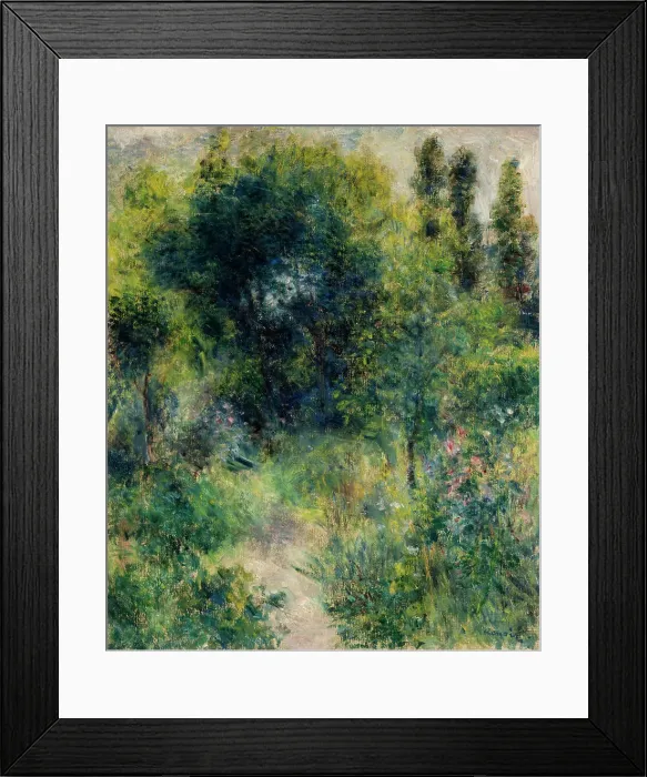 Framed Print : Garden, ca 1877. Creator: Renoir, Pierre Auguste (1841-1919) Framed Print : Garden, ca 1877. Creator: Renoir, Pierre Auguste (1841-1919)