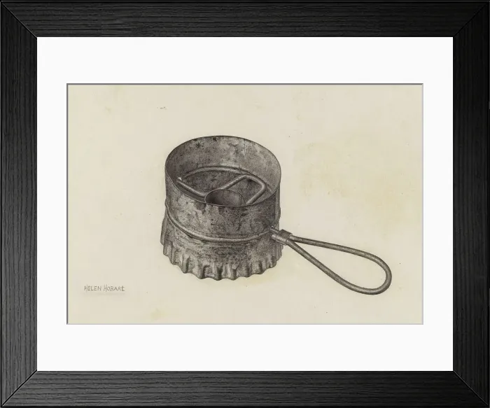 Framed Print : Cookie Cutter, c. 1936. Creator: Helen Hobart Framed Print : Cookie Cutter, c. 1936. Creator: Helen Hobart