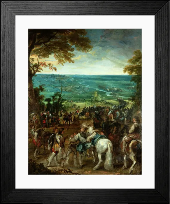 Framed Print : Henry IV of France at the Siege of Amiens in 1597, 1630. Creator: Rubens, Pieter Paul (1577-1640) Framed Print : Henry IV of France at the Siege of Amiens in 1597, 1630. Creator: Rubens, Pieter Paul (1577-1640)