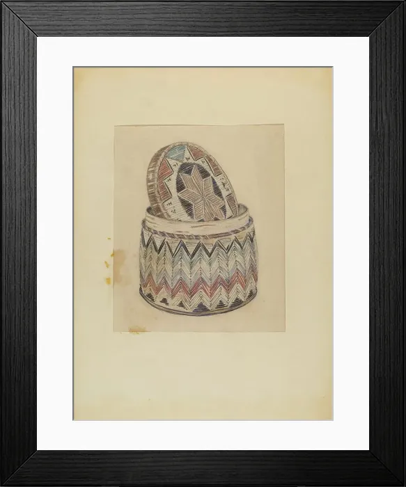 Framed Print : Box, c. 1935. Creator: Melita Hofmann Framed Print : Box, c. 1935. Creator: Melita Hofmann