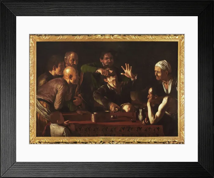 Framed Print : The Tooth Puller, 1608. Creator: Caravaggio, Michelangelo (1571-1610) Framed Print : The Tooth Puller, 1608. Creator: Caravaggio, Michelangelo (1571-1610)