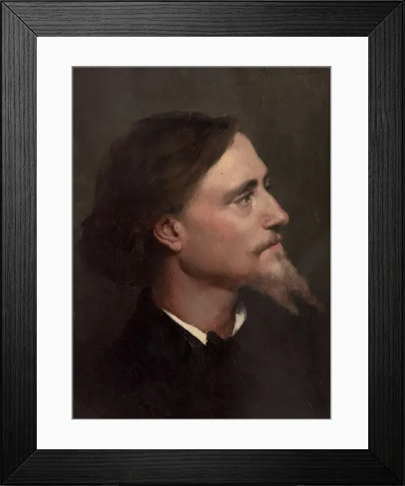 Framed Print : Joseph Felix Bouchor, 1879. Creator: Andre Gill Framed Print : Joseph Felix Bouchor, 1879. Creator: Andre Gill