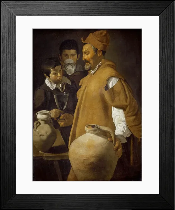 Framed Print : The Waterseller of Seville, ca 1618-1620. Creator: Velàzquez, Diego (1599-1660) Framed Print : The Waterseller of Seville, ca 1618-1620. Creator: Velàzquez, Diego (1599-1660)