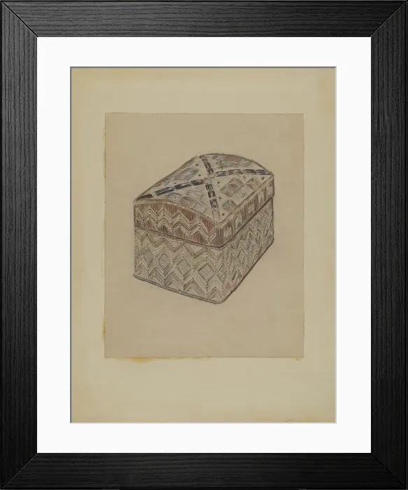 Framed Print : Box, 1935 / 1942. Creator: Melita Hofmann Framed Print : Box, 1935 / 1942. Creator: Melita Hofmann