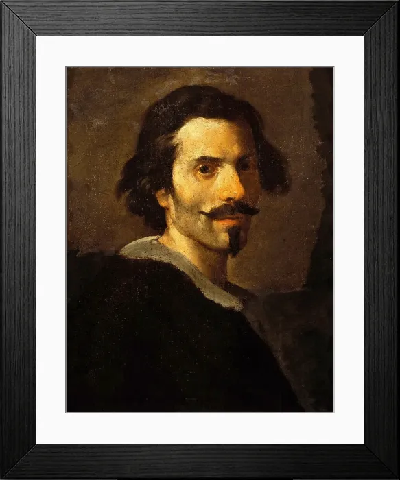 Framed Print : Self-portrait at a Mature Age, c. 1635. Creator: Bernini, Gianlorenzo (1598-1680) Framed Print : Self-portrait at a Mature Age, c. 1635. Creator: Bernini, Gianlorenzo (1598-1680)
