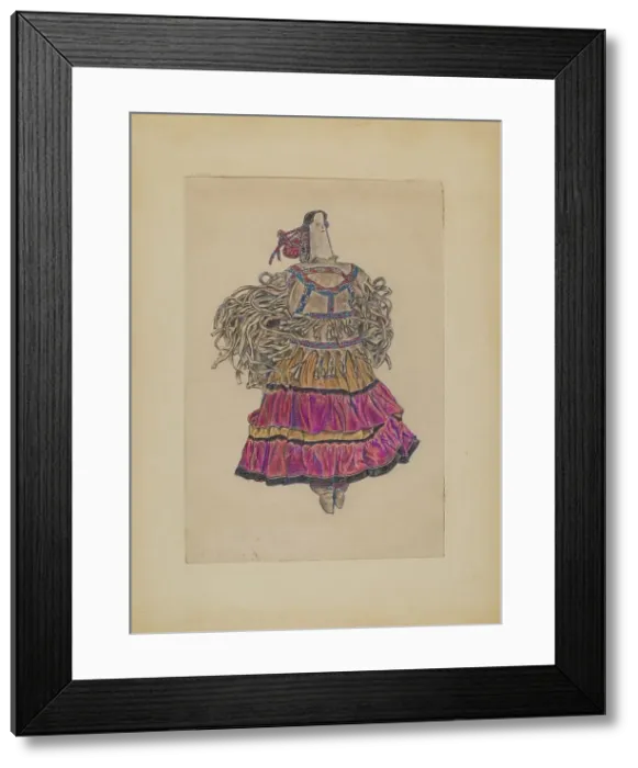 Framed Print : Doll, 1935 / 1942. Creator: Melita Hofmann Framed Print : Doll, 1935 / 1942. Creator: Melita Hofmann