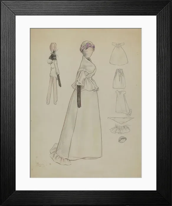 Framed Print : Doll, c. 1936. Creator: Melita Hofmann Framed Print : Doll, c. 1936. Creator: Melita Hofmann