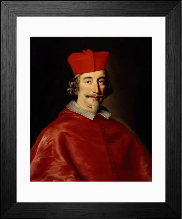 Framed Print : Portrait of Cardinal Alfonso Litta (1608-1679), Archbishop of Milan, ca 1663. Creator: Voet, Jacob Ferdinand (1639-1689) Framed Print : Portrait of Cardinal Alfonso Litta (1608-1679), Archbishop of Milan, ca 1663. Creator: Voet, Jacob Ferdinand (1639-1689)