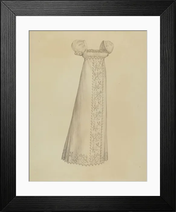 Framed Print : Dress, 1935 / 1942. Creator: Melita Hofmann Framed Print : Dress, 1935 / 1942. Creator: Melita Hofmann