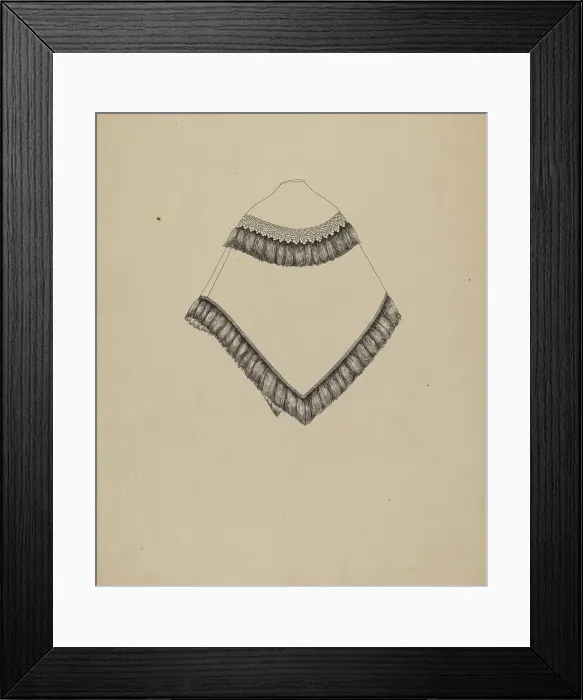 Framed Print : Cape, c. 1938. Creator: Melita Hofmann Framed Print : Cape, c. 1938. Creator: Melita Hofmann