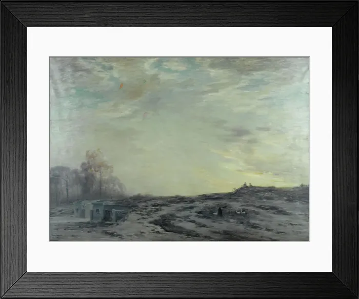 Framed Print : The suburbs of Paris around the fortifications, c1923. Creator: Louis Henri Foreau Framed Print : The suburbs of Paris around the fortifications, c1923. Creator: Louis Henri Foreau