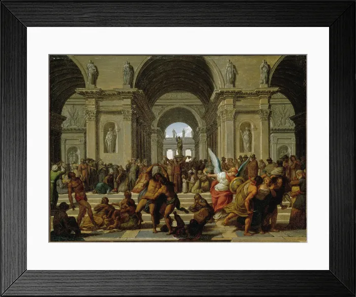 Framed Print : Allegory: People of the World Paying Homage to the Supreme Being, c1794. Creator: Jean-Jacques Forty Framed Print : Allegory: People of the World Paying Homage to the Supreme Being, c1794. Creator: Jean-Jacques Forty