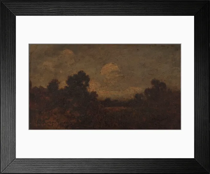 Framed Print : Undergrowth. Creator: Henri-Joseph Harpignies Framed Print : Undergrowth. Creator: Henri-Joseph Harpignies