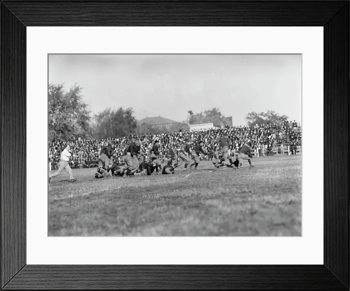 Framed Print : Football - Georgetown-Carlisle Game; Glenn Warner, 1912. Creator: Harris & Ewing. Football - Georgetown-Carlisle Game; Glenn Warner, 1912. Creator: Harris & Ewing Framed Print : Football - Georgetown-Carlisle Game; Glenn Warner, 1912. Creator: Harris & Ewing. Football - Georgetown-Carlisle Game; Glenn Warner, 1912. Creator: Harris & Ewing