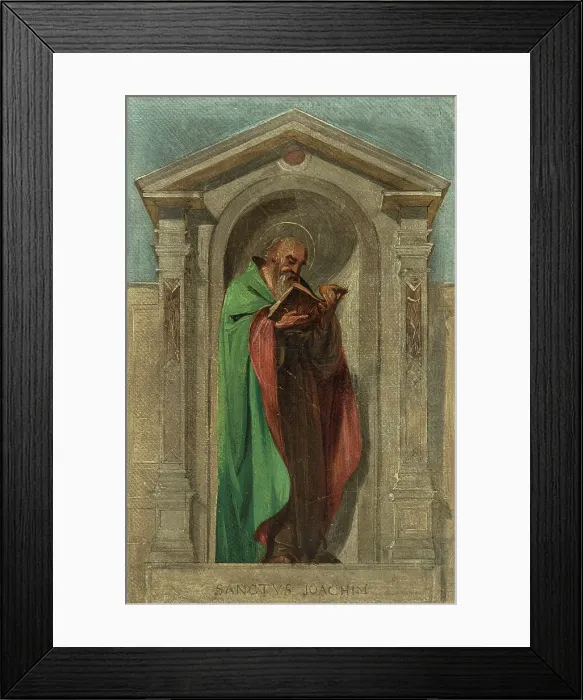 Framed Print : Sketch for the Church of Notre-Dame-de-Bonne-Nouvelle: Saint Joachim, c1840. Creator: Auguste Hesse Framed Print : Sketch for the Church of Notre-Dame-de-Bonne-Nouvelle: Saint Joachim, c1840. Creator: Auguste Hesse