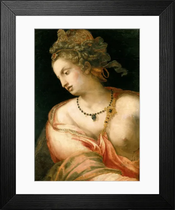 Framed Print : Lucretia, 1560s. Creator: Tosini, Michele (1503-1577) Framed Print : Lucretia, 1560s. Creator: Tosini, Michele (1503-1577)