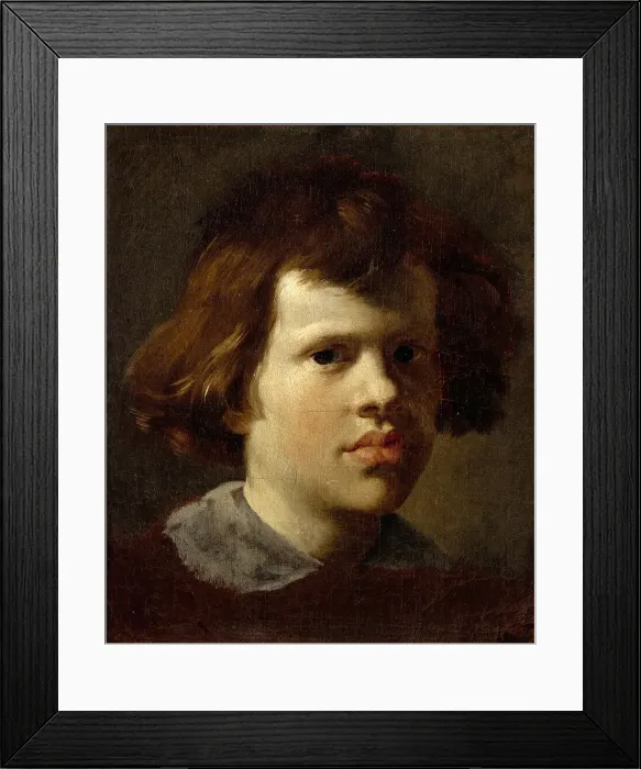 Framed Print : Portrait of a Boy, ca 1638. Creator: Bernini, Gianlorenzo (1598-1680) Framed Print : Portrait of a Boy, ca 1638. Creator: Bernini, Gianlorenzo (1598-1680)