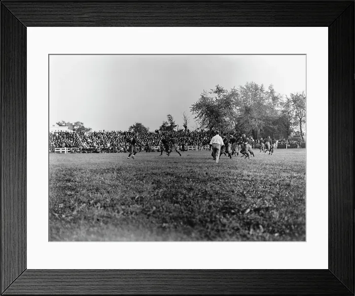 Framed Print : Football - Georgetown-Carlisle Game; Glenn Warner, 1912. Creator: Harris & Ewing. Football - Georgetown-Carlisle Game; Glenn Warner, 1912. Creator: Harris & Ewing Framed Print : Football - Georgetown-Carlisle Game; Glenn Warner, 1912. Creator: Harris & Ewing. Football - Georgetown-Carlisle Game; Glenn Warner, 1912. Creator: Harris & Ewing