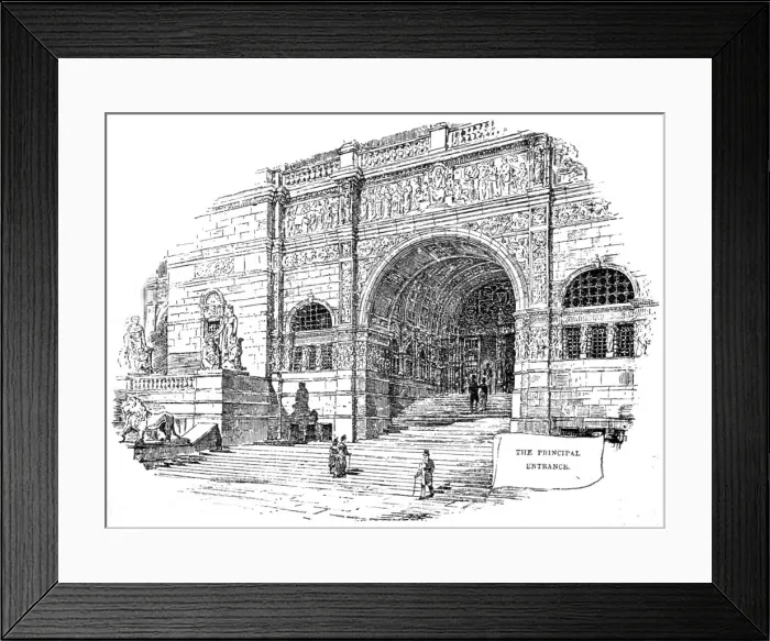 Framed Print : The Imperial Institute of the United Kingdom, The Colonies, and India; The Principal Entrance, 1 Creator: Unknown Framed Print : The Imperial Institute of the United Kingdom, The Colonies, and India; The Principal Entrance, 1 Creator: Unknown