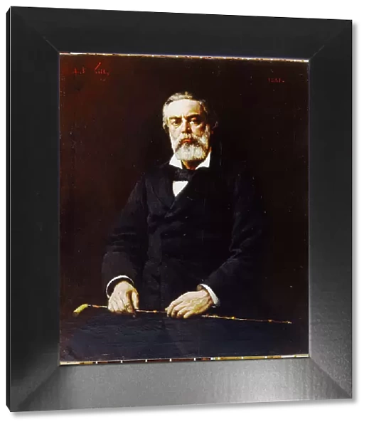 Jules Vallès (1832-1885), writer and journalist, 1881. Creator: Andre Gill