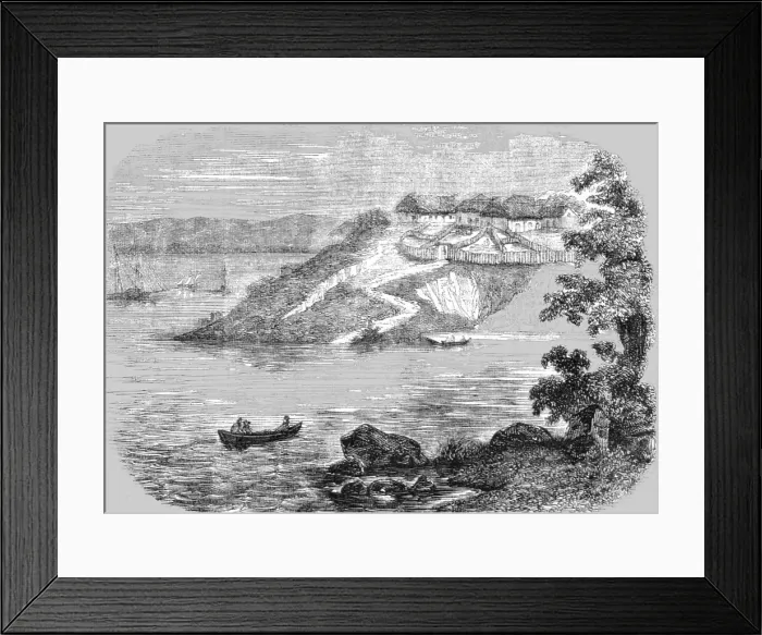 Framed Print : The Fortress of Chevkedy, 1854. Creator: Unknown Framed Print : The Fortress of Chevkedy, 1854. Creator: Unknown