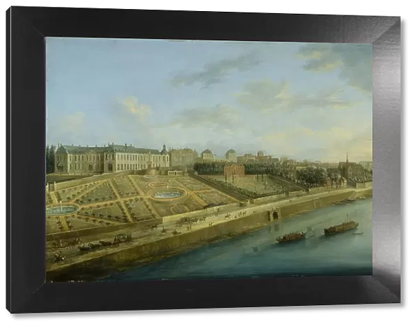 Passy and Chaillot seen from Grenelle, c1743. Creator: Charles-Leopold Grevenbroeck