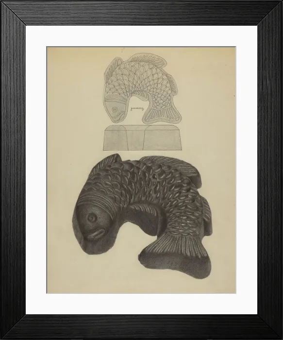 Framed Print : Aspic Mold, c. 1938. Creator: Philip Johnson Framed Print : Aspic Mold, c. 1938. Creator: Philip Johnson
