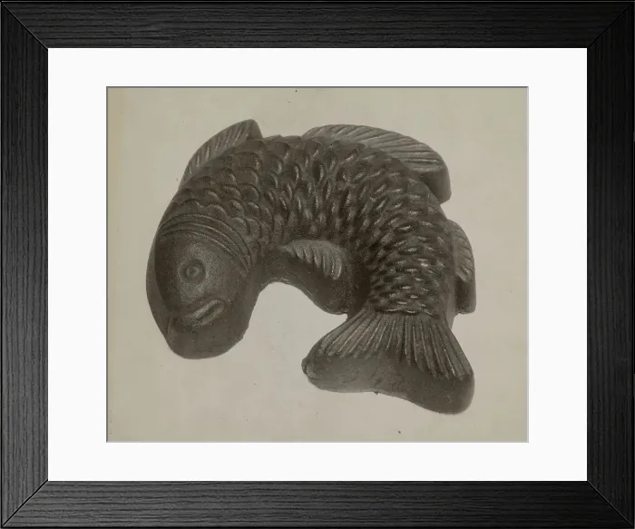 Framed Print : Aspic Mold, c. 1938. Creator: Philip Johnson Framed Print : Aspic Mold, c. 1938. Creator: Philip Johnson