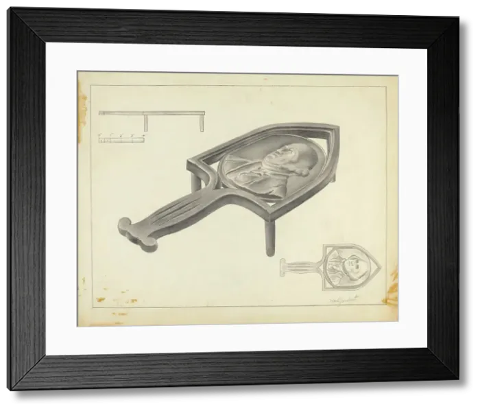 Framed Print : Flatiron Holder, c. 1939. Creator: Karl Joubert Framed Print : Flatiron Holder, c. 1939. Creator: Karl Joubert
