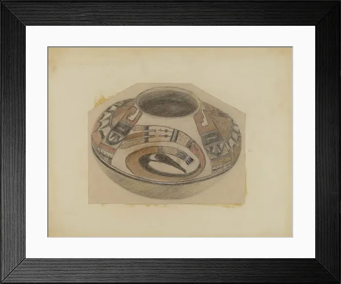 Framed Print : Bowl, 1935 / 1942. Creator: Margaret Knapp Framed Print : Bowl, 1935 / 1942. Creator: Margaret Knapp