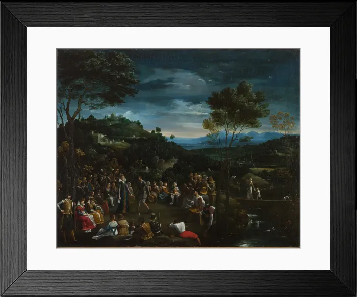 Framed Print : Country dance, 1605-1606. Creator: Reni, Guido (1575-1642) Framed Print : Country dance, 1605-1606. Creator: Reni, Guido (1575-1642)