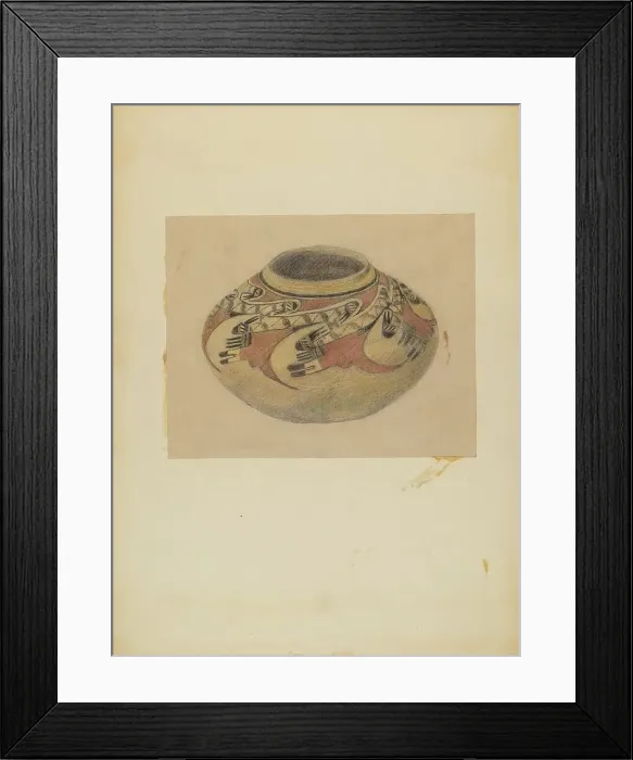 Framed Print : Bowl, 1935 / 1942. Creator: Margaret Knapp Framed Print : Bowl, 1935 / 1942. Creator: Margaret Knapp