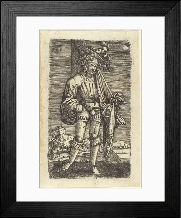 Framed Print : Little Standard Bearer, c. 1516 / 1518. Creator: Albrecht Altdorfer Framed Print : Little Standard Bearer, c. 1516 / 1518. Creator: Albrecht Altdorfer
