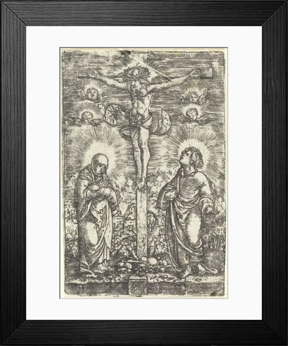 Framed Print : The Little Crucifixion, c. 1512 / 1518. Creator: Albrecht Altdorfer Framed Print : The Little Crucifixion, c. 1512 / 1518. Creator: Albrecht Altdorfer