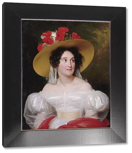 Portrait of Madame Arachequesne, 1831. Creator: Louis Hersent
