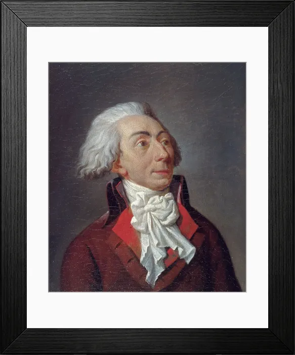 Framed Print : Portrait de Louis-Michel Le Peletier de Saint Fargeau (1760-1793), conventionnel... c1793. Creator: Jean-Franois Garnerey Framed Print : Portrait de Louis-Michel Le Peletier de Saint Fargeau (1760-1793), conventionnel... c1793. Creator: Jean-Franois Garnerey