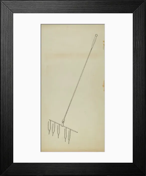 Framed Print : Toast Rack, c. 1939. Creator: Irene Lawson