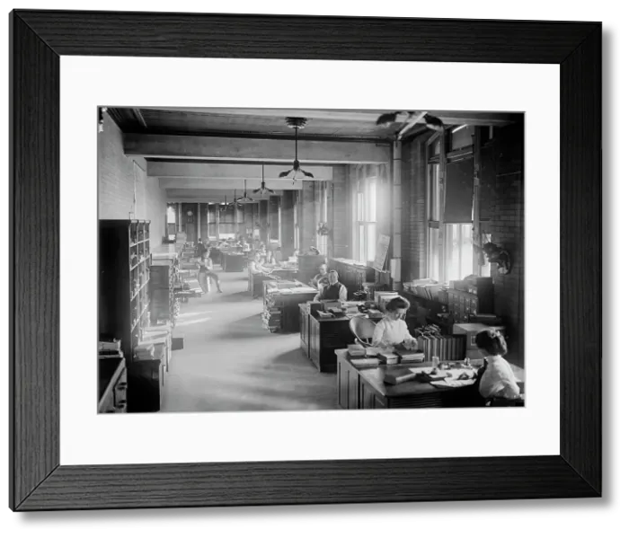 Framed Print : Government Printing office - Views, 1912. Creator: Harris & Ewing. Government Printing office - Views, 1912. Creator: Harris & Ewing Framed Print : Government Printing office - Views, 1912. Creator: Harris & Ewing. Government Printing office - Views, 1912. Creator: Harris & Ewing