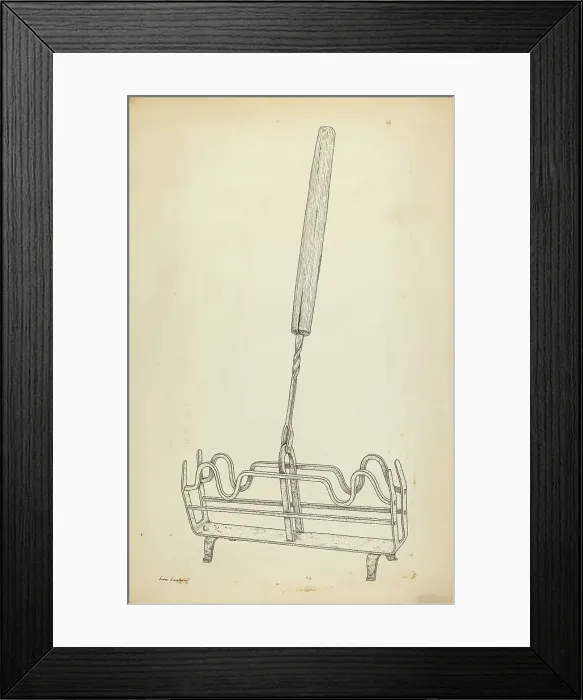 Framed Print : Toast Rack, c. 1939. Creator: Irene Lawson Framed Print : Toast Rack, c. 1939. Creator: Irene Lawson