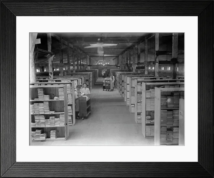 Framed Print : Government Printing office - Views, 1912. Creator: Harris & Ewing. Government Printing office - Views, 1912. Creator: Harris & Ewing Framed Print : Government Printing office - Views, 1912. Creator: Harris & Ewing. Government Printing office - Views, 1912. Creator: Harris & Ewing