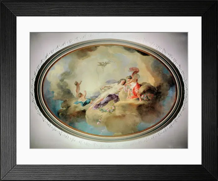Framed Print : Flora's Triumph, c1770. Creator: Louis Jean Francois Lagrenee Framed Print : Flora's Triumph, c1770. Creator: Louis Jean Francois Lagrenee