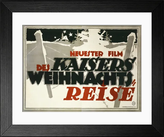 Framed Print : Movie poster The Emperor's Christmas Journey, 1917. Creator: Erdt, Hans Rudi (1883-1925). Movie poster The Emperor's Christmas Journey, 1917. Creator: Erdt, Hans Rudi (1883-1925) Framed Print : Movie poster The Emperor's Christmas Journey, 1917. Creator: Erdt, Hans Rudi (1883-1925). Movie poster The Emperor's Christmas Journey, 1917. Creator: Erdt, Hans Rudi (1883-1925)