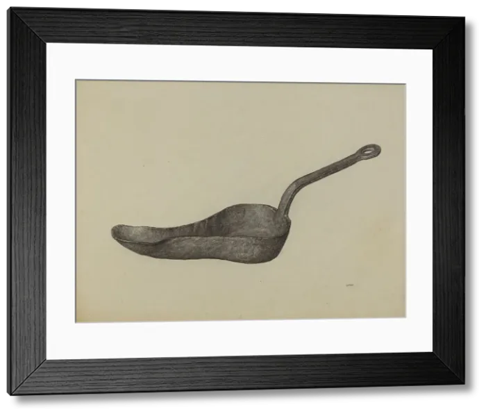Framed Print : Slut Lamp, c. 1941. Creator: Jacob Lipkin Framed Print : Slut Lamp, c. 1941. Creator: Jacob Lipkin