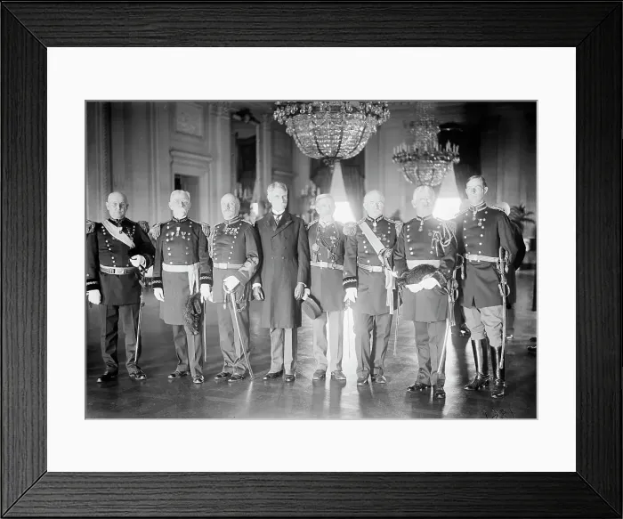 Framed Print : Medal of Honor officers - Gen. Charles F. Humphrey; Gen. John M. Wilson; Col. Charles... 1910 Creator: Harris & Ewing. Medal of Honor officers - Gen. Charles F. Humphrey; Gen. John M. Wilson; Col. Charles... 1910 Creator: Harris & Ewing Framed Print : Medal of Honor officers - Gen. Charles F. Humphrey; Gen. John M. Wilson; Col. Charles... 1910 Creator: Harris & Ewing. Medal of Honor officers - Gen. Charles F. Humphrey; Gen. John M. Wilson; Col. Charles... 1910 Creator: Harris & Ewing