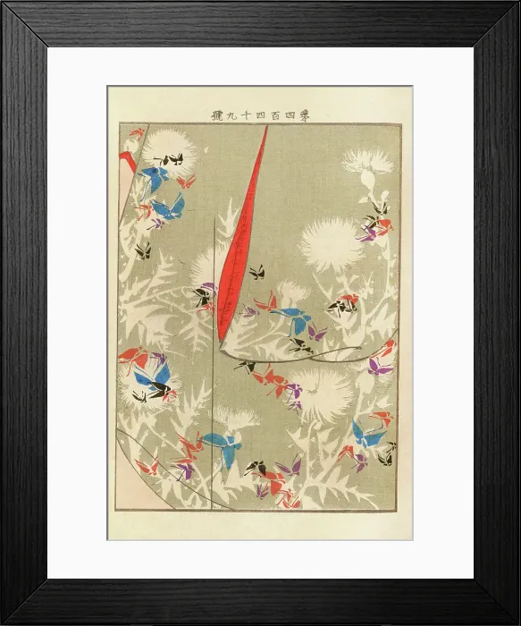 Framed Print : From the Series Yachigusa, 1902-1903. Creator: Seiko, Ueno (active 1890s-1900s) Framed Print : From the Series Yachigusa, 1902-1903. Creator: Seiko, Ueno (active 1890s-1900s)