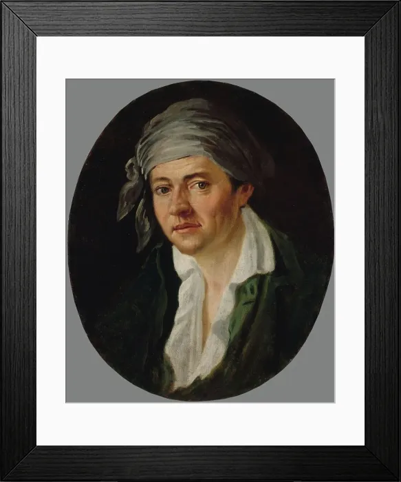 Framed Print : Presumed portrait of the architect Bernier, 1793. Creator: Jerome Langlois Framed Print : Presumed portrait of the architect Bernier, 1793. Creator: Jerome Langlois