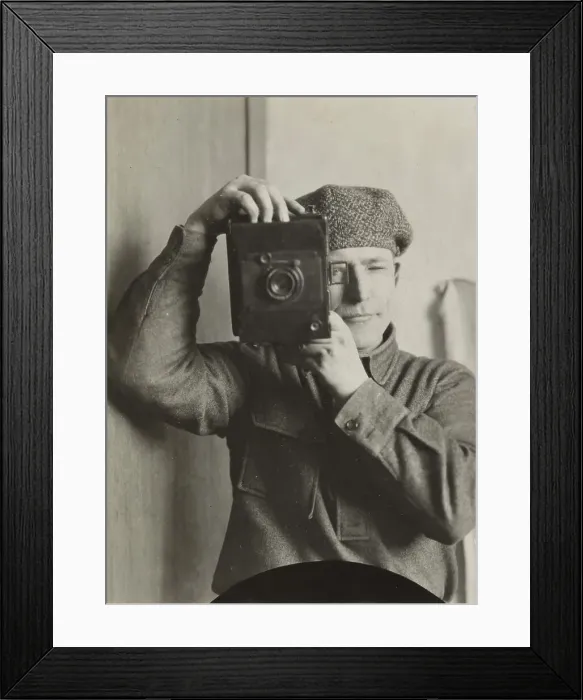 Framed Print : Self-Portrait, 1926. Creator: Klutsis, Gustav (1895-1938) Framed Print : Self-Portrait, 1926. Creator: Klutsis, Gustav (1895-1938)