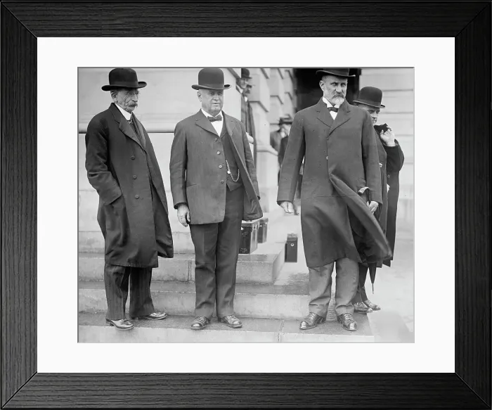 Framed Print : Charles Lafayette Bartlett, Joseph Eugene Ransdell, Sparkman, 1911. Creator: Harris & Ewing. Charles Lafayette Bartlett, Joseph Eugene Ransdell, Sparkman, 1911. Creator: Harris & Ewing Framed Print : Charles Lafayette Bartlett, Joseph Eugene Ransdell, Sparkman, 1911. Creator: Harris & Ewing. Charles Lafayette Bartlett, Joseph Eugene Ransdell, Sparkman, 1911. Creator: Harris & Ewing
